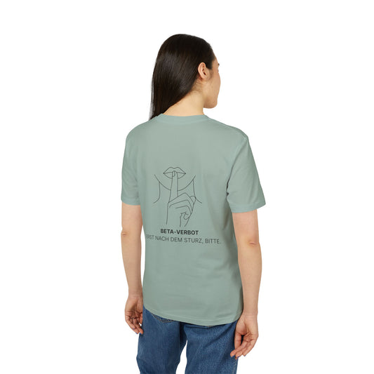Beta-Verbot Shirt – Fürs stille Scheitern mit Stil Aloe